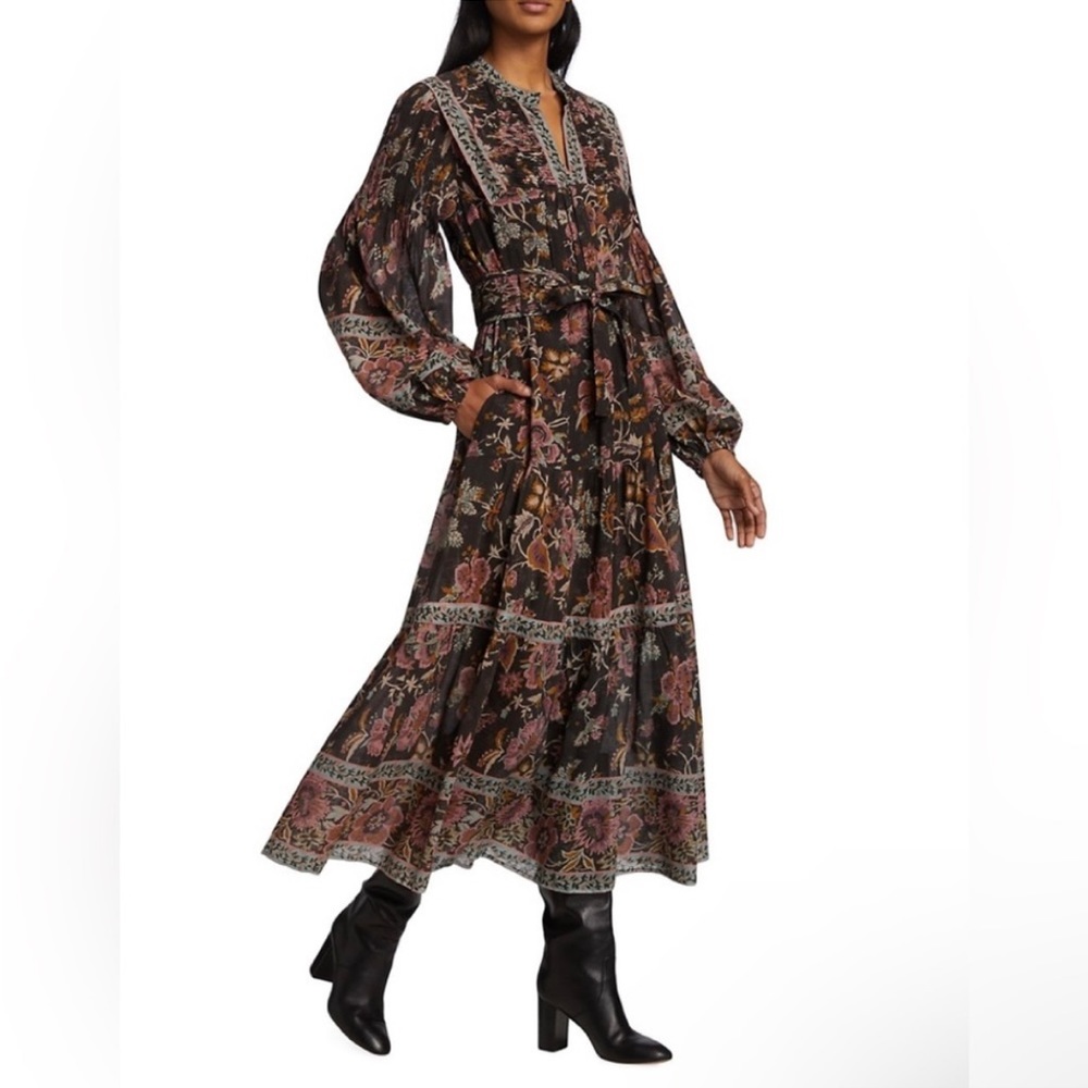 Sea New York Tess printed maxi dress